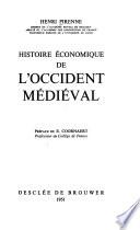 Histoire économique de l'Occident médiéval