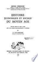 Histoire économique et sociale du moyen âge
