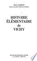 Histoire élémentaire de Vichy
