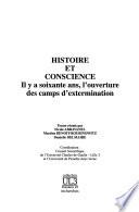 Histoire et conscience