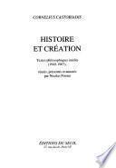 Histoire et création