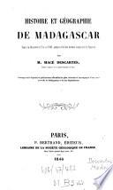 Histoire et géographie de Madagascar