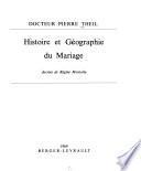 Histoire et géographie du mariage
