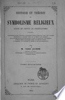 Histoire et théorie du symbolisme religieux