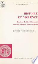 Histoire et violence