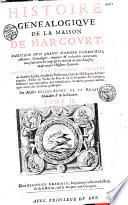 Histoire généalogique de la maison de Harcourt