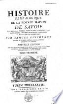 Histoire généalogique de la royale maison de Savoie
