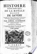 Histoire généalogique de la royale maison de Savoie