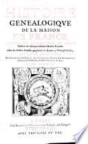 HISTOIRE GENEALOGIQVE DE LA MAISON DE FRANCE