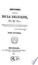 Histoire générale de la Belgique