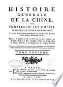 Histoire générale de la Chine