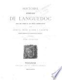 Histoire générale de Languedoc avec des notes et les pièces justificatives: Recueil des inscriptions antiques de la province de Languedoc. 1892