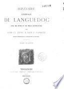 Histoire générale de Languedoc avec notes et pièces justificatives