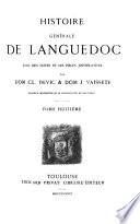 Histoire generale de Languedoc