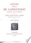 Histoire generale de Languedoc