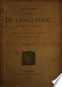 Histoire générale de Languedoc