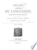 Histoire générale de Languedoc