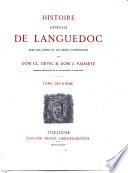 Histoire generale de Languedoc