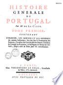 Histoire générale de Portugal, par M. de La Clède