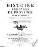 Histoire generale de Provence