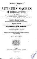 Histoire générale des auteurs sacrés et ecclésiastiques. [L.M.F. Bauzon] de grand séminaire. [With] Table générale, redigée par L.É. Rondet, augmentée par l'abbé Bauzon