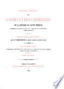 Histoire générale des Carmes et des Carmélites de la réforme de Sainte Thérèse