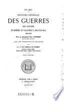 Histoire generale des guerres de Savoie de Boheme, du Palatinat & des Pays-Bas 1616-1627. Avec une introd. et des notes par A. L. P. de Robaulx de Soumay