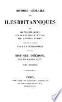 Histoire générale des Iles Britanniques