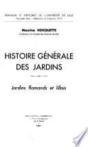 Histoire générale des jardins