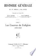 Histoire générale du IVe siècle à nos jours