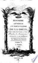 Histoire Générale et Particuliere de la Grèce
