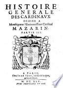 Histoire Generalle Des Cardinaux