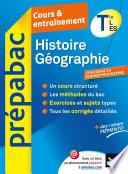 Histoire-Géographie Tle L, ES - Prépabac Cours & entraînement