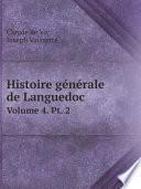 Histoire g?n?rale de Languedoc