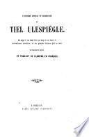 Histoire joyeuse et récréative de Tiel l'Espiègle