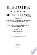 Histoire litéraire de la France