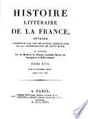 Histoire literaire de la France: XIIIe siècle
