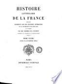 Histoire littéraire de la France
