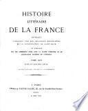Histoire littéraire de la France