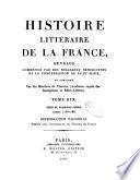 Histoire littéraire de la France