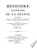 Histoire littéraire de la France: XIIIe siècle