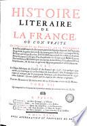 Histoire litteraire de la France,7