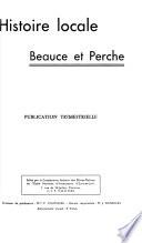 Histoire locale Beauce et Perche