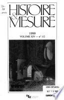 Histoire & mesure