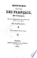 Histoire Militaire des Francais par Campagnes
