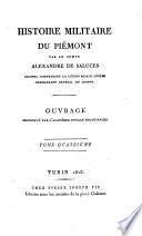 Histoire militaire du Piemont