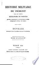 Histoire militaire du Piémont