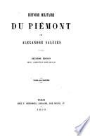 Histoire militaire du Piemont par Alexandre Saluces