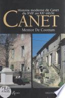 Histoire moderne de Canet du XVIIe au XXe siècle