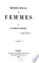 Histoire morale des femmes
